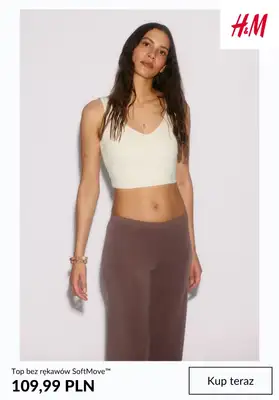H&M - gazetka promocyjna Damska odzież do JOGI od piątku 24.04  - strona 9