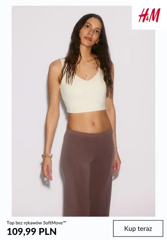 H&M - gazetka promocyjna Damska odzież do JOGI od piątku 24.04  - strona 9