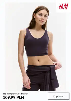 H&M - gazetka promocyjna Damska odzież do JOGI od piątku 24.04  - strona 8