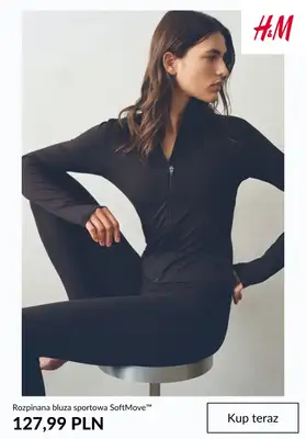 H&M - gazetka promocyjna Damska odzież do JOGI od piątku 24.04  - strona 3