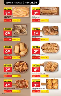 Biedronka - gazetka promocyjna Od czwartku, Z ladą tradycyjną od czwartku 23.04 do środy 29.04 - strona 62