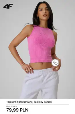 4F - gazetka promocyjna Kolekcja AFTERLIGHT dla niej od piątku 24.04  - strona 9