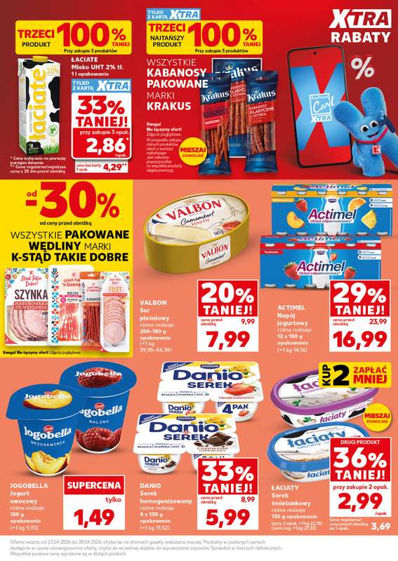 Kaufland - gazetka promocyjna Oferta Kaufland - SUPER WEEKEND od soboty 25.04 do niedzieli 26.04 - strona 7