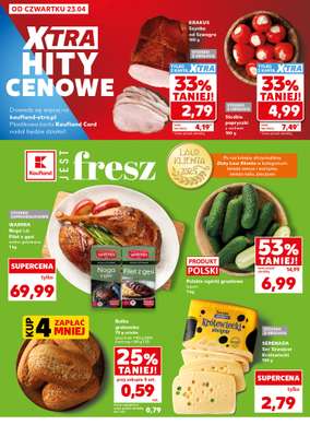 Kaufland - gazetka promocyjna Oferta Kaufland - SUPER WEEKEND od soboty 25.04 do niedzieli 26.04 - strona 6