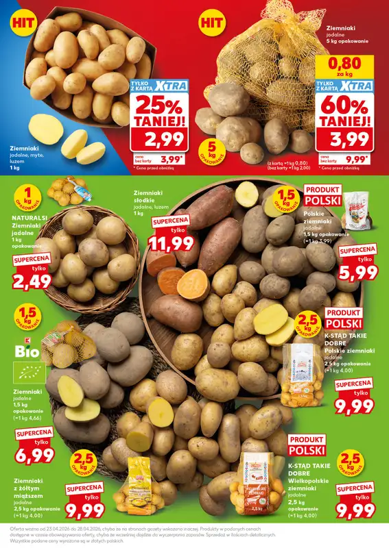 Kaufland - gazetka promocyjna Oferta Kaufland - SUPER WEEKEND od soboty 25.04 do niedzieli 26.04 - strona 13