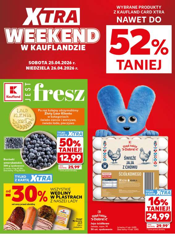 Kaufland - gazetka promocyjna Oferta Kaufland - XTRA WEEKEND od soboty 25.04 do niedzieli 26.04 - strona 2