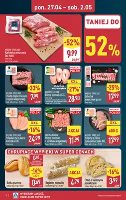 Aldi - gazetka promocyjna Wielkie grillowanie w super cenach Aldi! od poniedziałku 27.04 do soboty 02.05 - strona 2