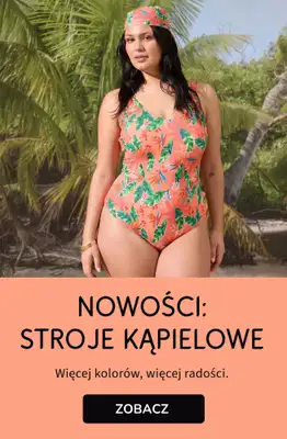 bonprix - gazetka promocyjna Stroje kąpielowe - więcej kolorów, więcej radości! od piątku 24.04 