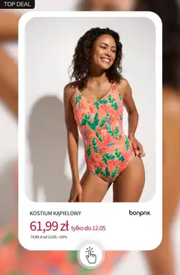 bonprix - gazetka promocyjna Stroje kąpielowe - więcej kolorów, więcej radości! od piątku 24.04  - strona 2