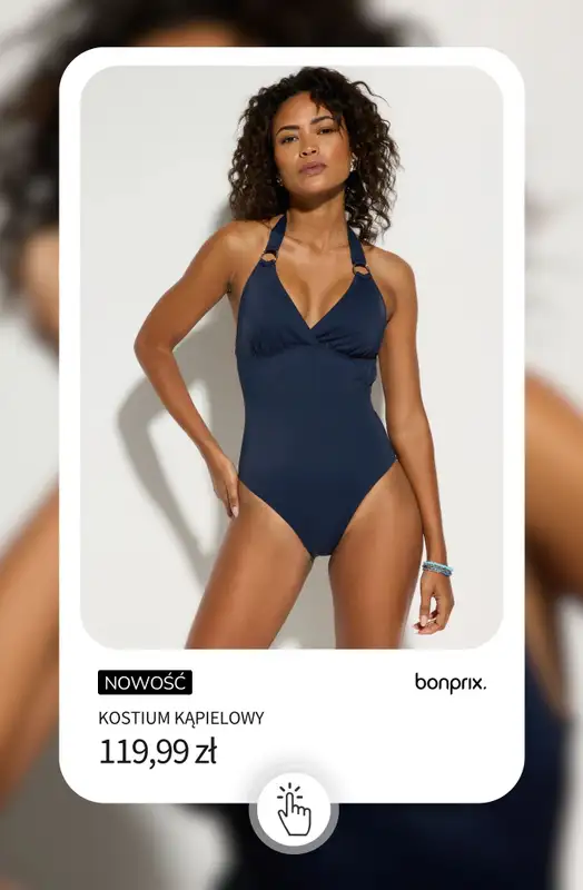 bonprix - gazetka promocyjna Stroje kąpielowe - więcej kolorów, więcej radości! od piątku 24.04  - strona 9