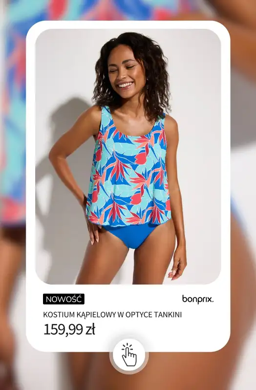 bonprix - gazetka promocyjna Stroje kąpielowe - więcej kolorów, więcej radości! od piątku 24.04  - strona 6