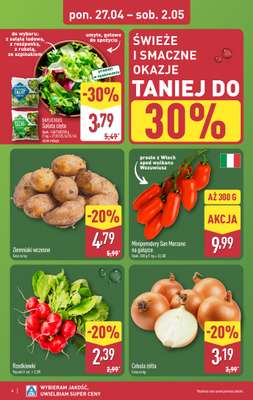 Aldi - gazetka promocyjna Pełny katalog! od poniedziałku 27.04 do soboty 02.05 - strona 4