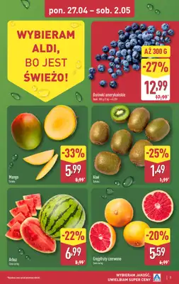 Aldi - gazetka promocyjna Pełny katalog! od poniedziałku 27.04 do soboty 02.05 - strona 3