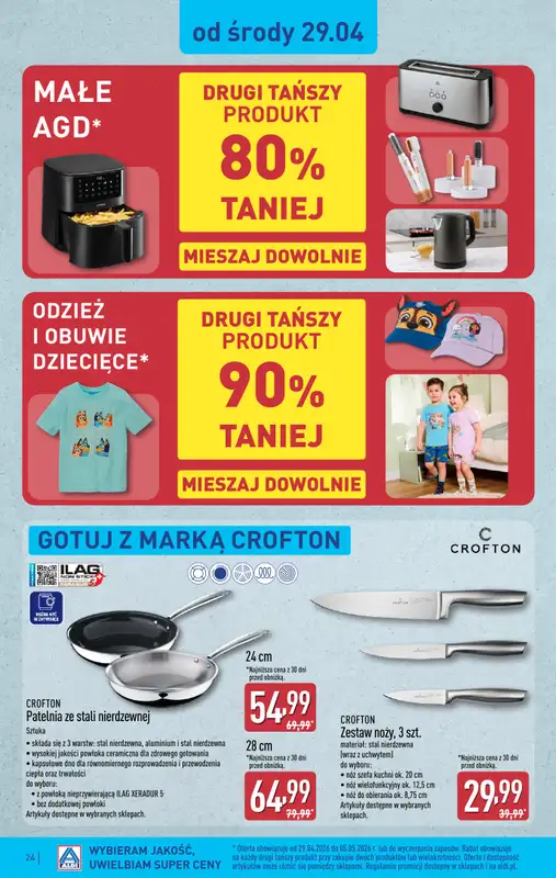 Aldi - gazetka promocyjna Pełny katalog! od poniedziałku 27.04 do soboty 02.05 - strona 24