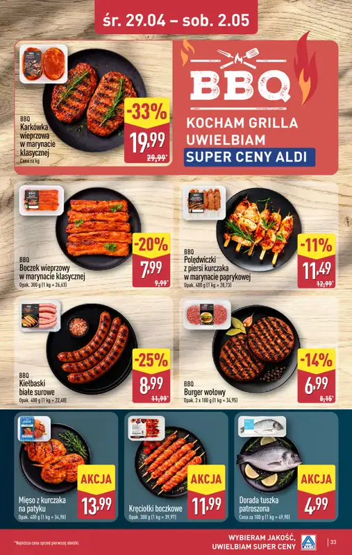 Aldi - gazetka promocyjna Pełny katalog! od poniedziałku 27.04 do soboty 02.05 - strona 33