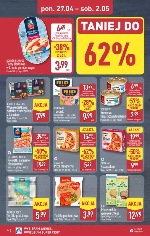 Aldi - gazetka promocyjna Pełny katalog! od poniedziałku 27.04 do soboty 02.05 - strona 14