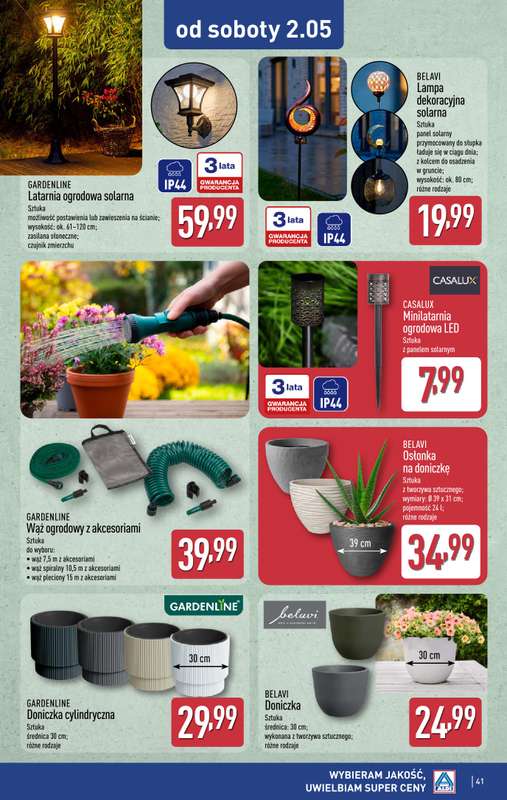 Aldi - gazetka promocyjna Pełny katalog! od poniedziałku 27.04 do soboty 02.05 - strona 41