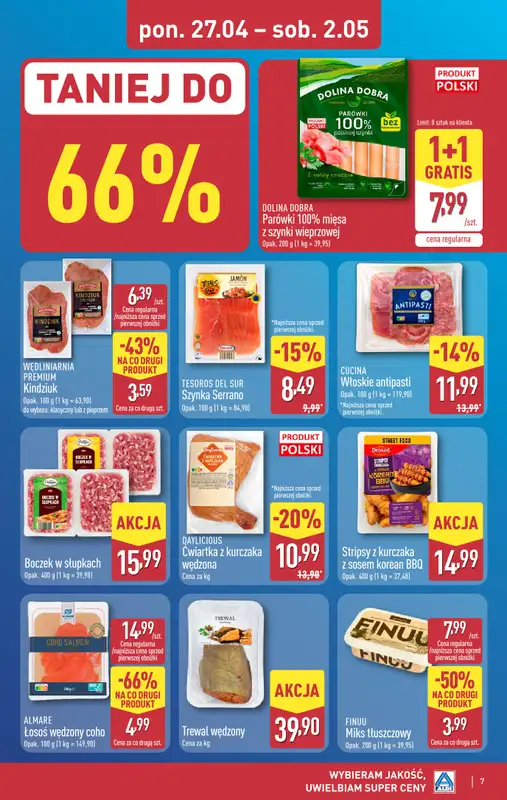 Aldi - gazetka promocyjna Pełny katalog! od poniedziałku 27.04 do soboty 02.05 - strona 7