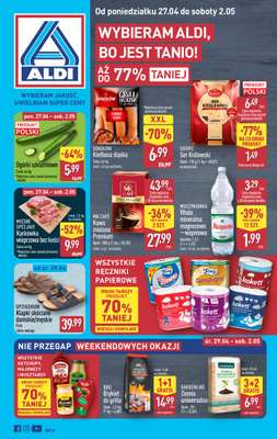 Aldi - gazetka promocyjna Pełny katalog! od poniedziałku 27.04 do soboty 02.05