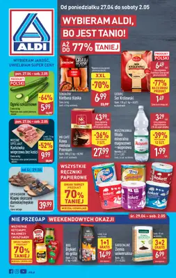 Aldi - gazetka promocyjna Pełny katalog! od poniedziałku 27.04 do soboty 02.05