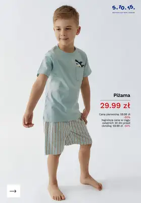 5.10.15 - gazetka promocyjna PROMOCJE na PIŻAMY dziecięce od soboty 25.04  - strona 5