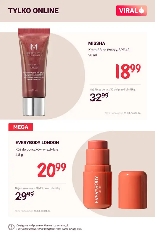Rossmann - gazetka promocyjna HITY INTERNETU od soboty 25.04 do środy 29.04 - strona 12