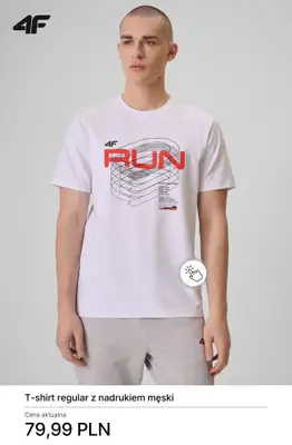 4F - gazetka promocyjna Kolekcja Monochrome Movement dla niego od soboty 25.04  - strona 6