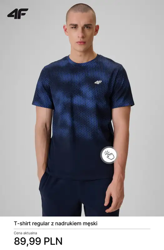 4F - gazetka promocyjna Kolekcja Monochrome Movement dla niego od soboty 25.04  - strona 2