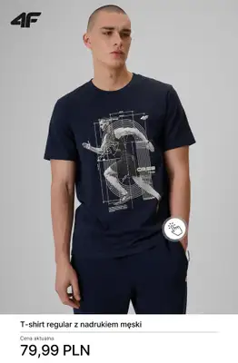 4F - gazetka promocyjna Kolekcja Monochrome Movement dla niego od soboty 25.04  - strona 8