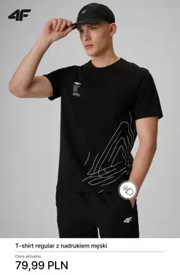 4F - gazetka promocyjna Kolekcja Monochrome Movement dla niego od soboty 25.04  - strona 5