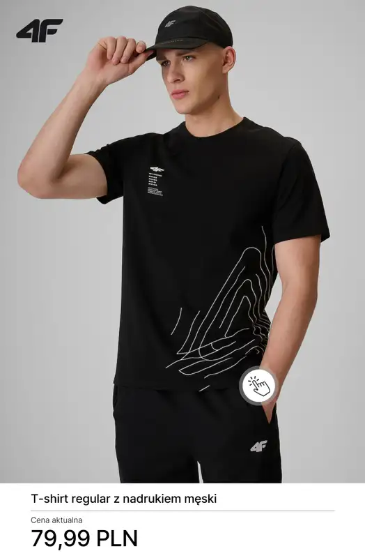 4F - gazetka promocyjna Kolekcja Monochrome Movement dla niego od soboty 25.04  - strona 5