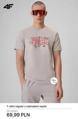 4F - gazetka promocyjna Kolekcja Monochrome Movement dla niego od soboty 25.04  - strona 10