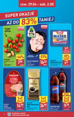 Aldi - gazetka promocyjna Weekend super cen w Aldi! od czwartku 30.04 do soboty 02.05 - strona 2