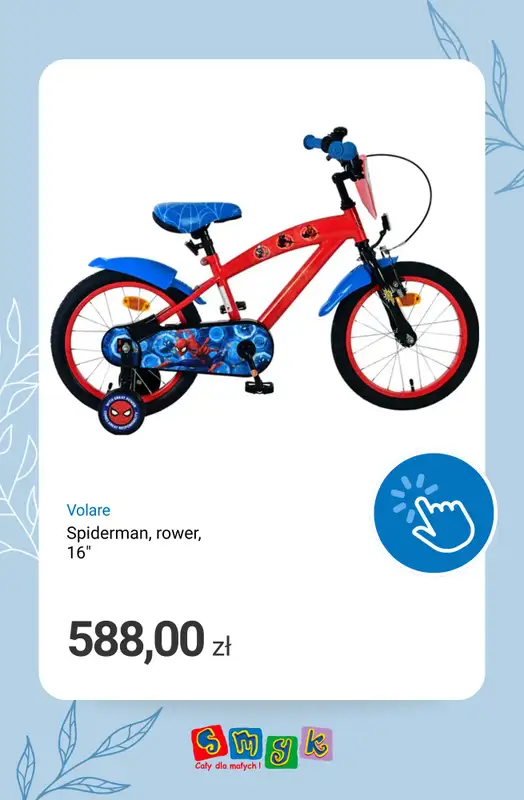 Smyk - gazetka promocyjna Rowery i rowerki dziecięce! od piątku 24.04  - strona 9