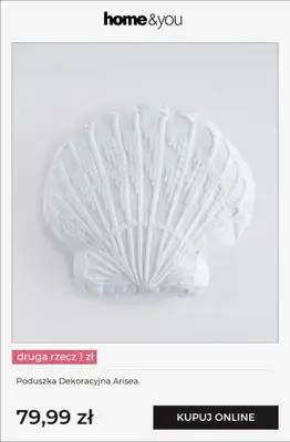 home&you - gazetka promocyjna Tekstylia domowe - druga rzecz 1 zł od piątku 24.04 do wtorku 28.04 - strona 10