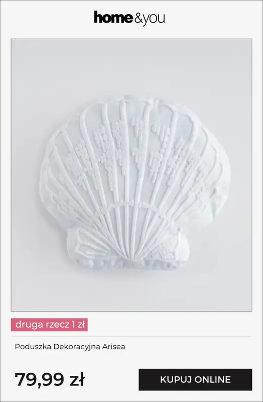 home&you - gazetka promocyjna Tekstylia domowe - druga rzecz 1 zł od piątku 24.04 do wtorku 28.04 - strona 10