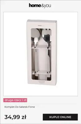 home&you - gazetka promocyjna Kuchnia i jadalnia - druga rzecz 1 zł od soboty 25.04 do wtorku 28.04 - strona 5