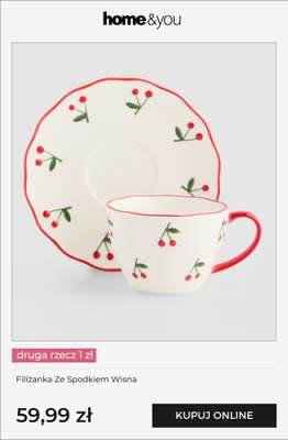 home&you - gazetka promocyjna Kuchnia i jadalnia - druga rzecz 1 zł od soboty 25.04 do wtorku 28.04 - strona 7