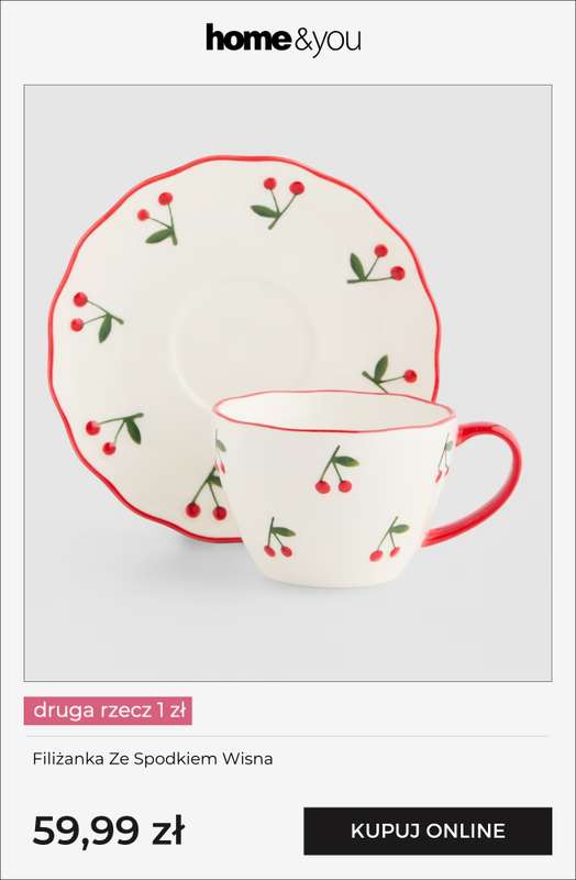 home&you - gazetka promocyjna Kuchnia i jadalnia - druga rzecz 1 zł od soboty 25.04 do wtorku 28.04 - strona 7