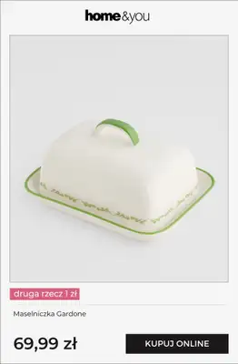 home&you - gazetka promocyjna Kuchnia i jadalnia - druga rzecz 1 zł od soboty 25.04 do wtorku 28.04 - strona 3