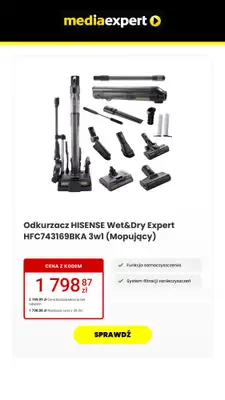 Media Expert - gazetka promocyjna HITY AGD i czysty dom! od środy 22.04 do czwartku 30.04