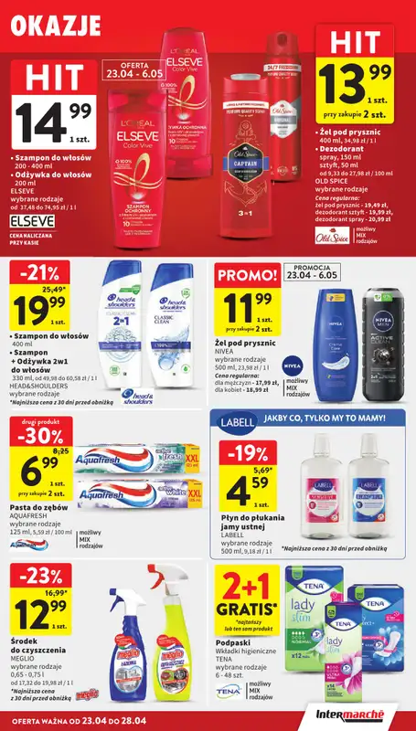 Intermarche - gazetka promocyjna Gazetka od czwartku 23.04 do wtorku 28.04 - strona 41
