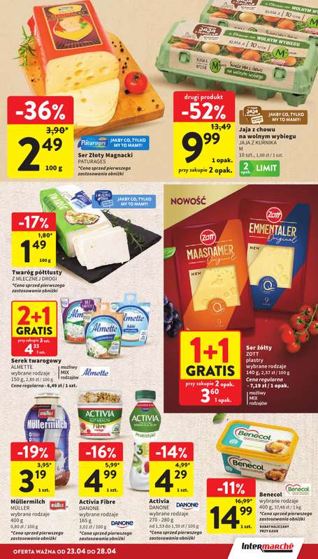 Intermarche - gazetka promocyjna Gazetka od czwartku 23.04 do wtorku 28.04 - strona 27