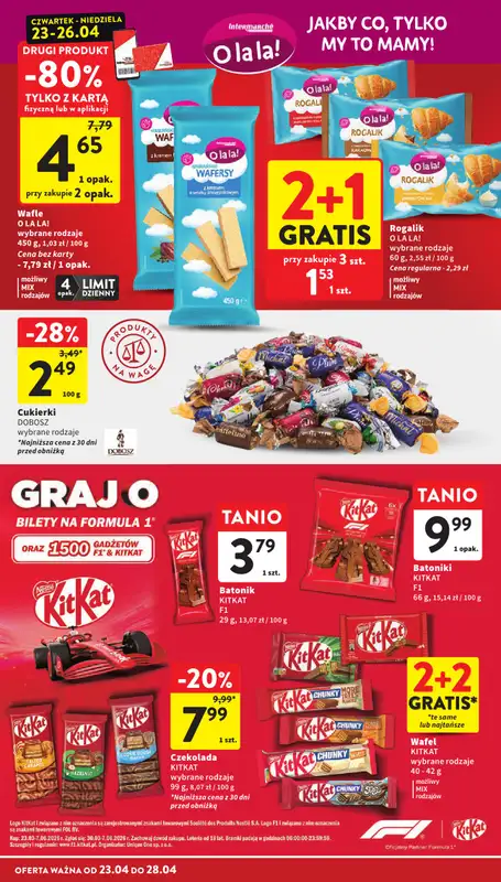 Intermarche - gazetka promocyjna Gazetka od czwartku 23.04 do wtorku 28.04 - strona 32