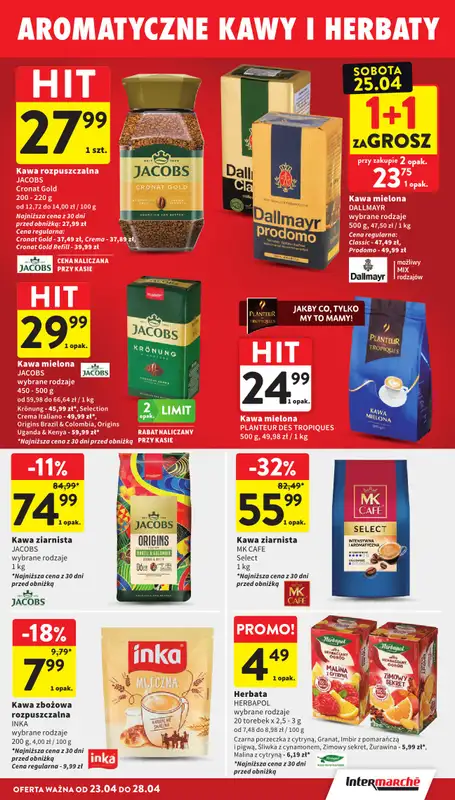 Intermarche - gazetka promocyjna Gazetka od czwartku 23.04 do wtorku 28.04 - strona 37