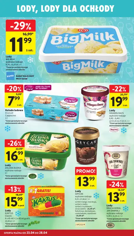 Intermarche - gazetka promocyjna Gazetka od czwartku 23.04 do wtorku 28.04 - strona 36