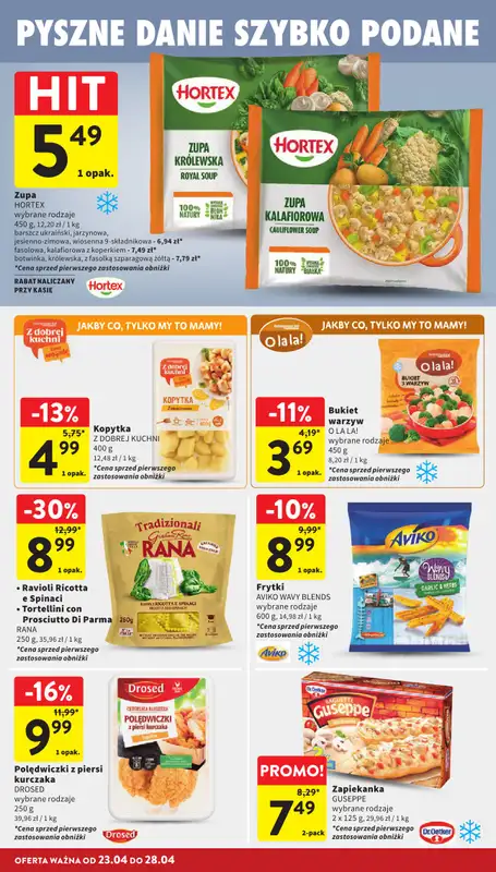 Intermarche - gazetka promocyjna Gazetka od czwartku 23.04 do wtorku 28.04 - strona 30