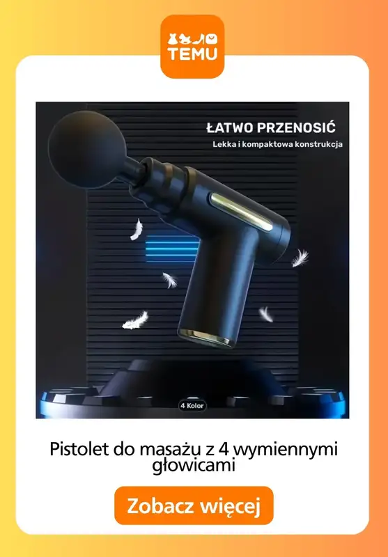 Temu - gazetka promocyjna Masażery elektryczne od piątku 24.04  - strona 10