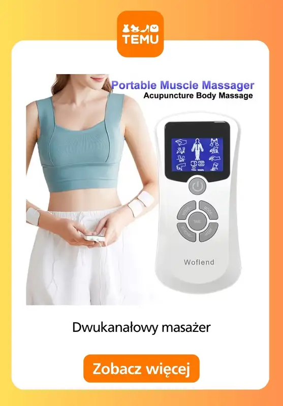 Temu - gazetka promocyjna Masażery elektryczne od piątku 24.04  - strona 8