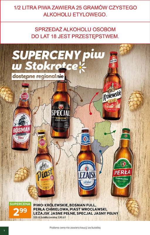 Stokrotka - gazetka promocyjna Hity na start od niedzieli 26.04 do wtorku 28.04 - strona 9